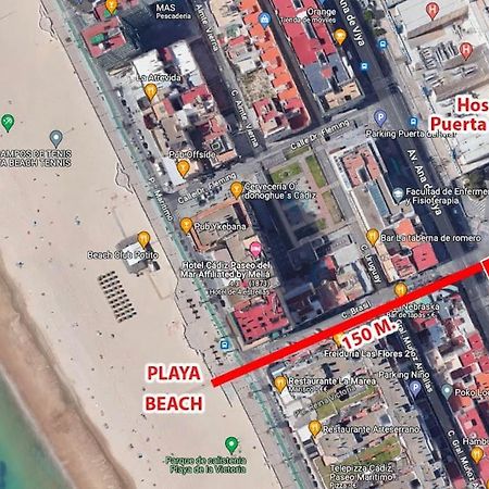 Apartamento Puerta Del Mar Cádiz Buitenkant foto